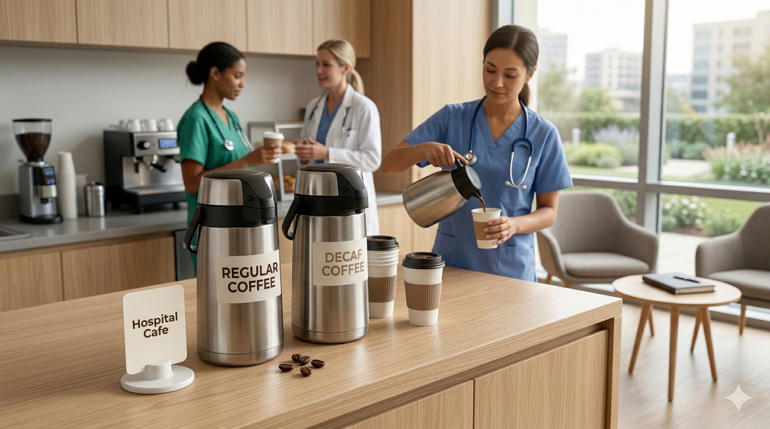 Premium Coffee for Hospitals: Safe, Healthy, California-Roasted Coffee Options