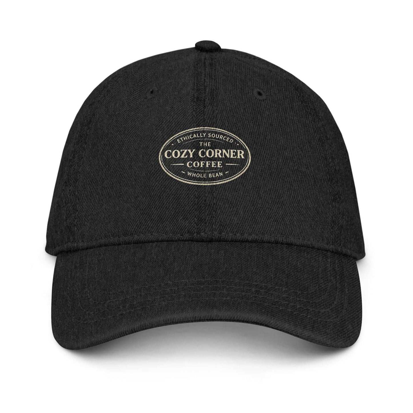 Lightweight denim baseball haty