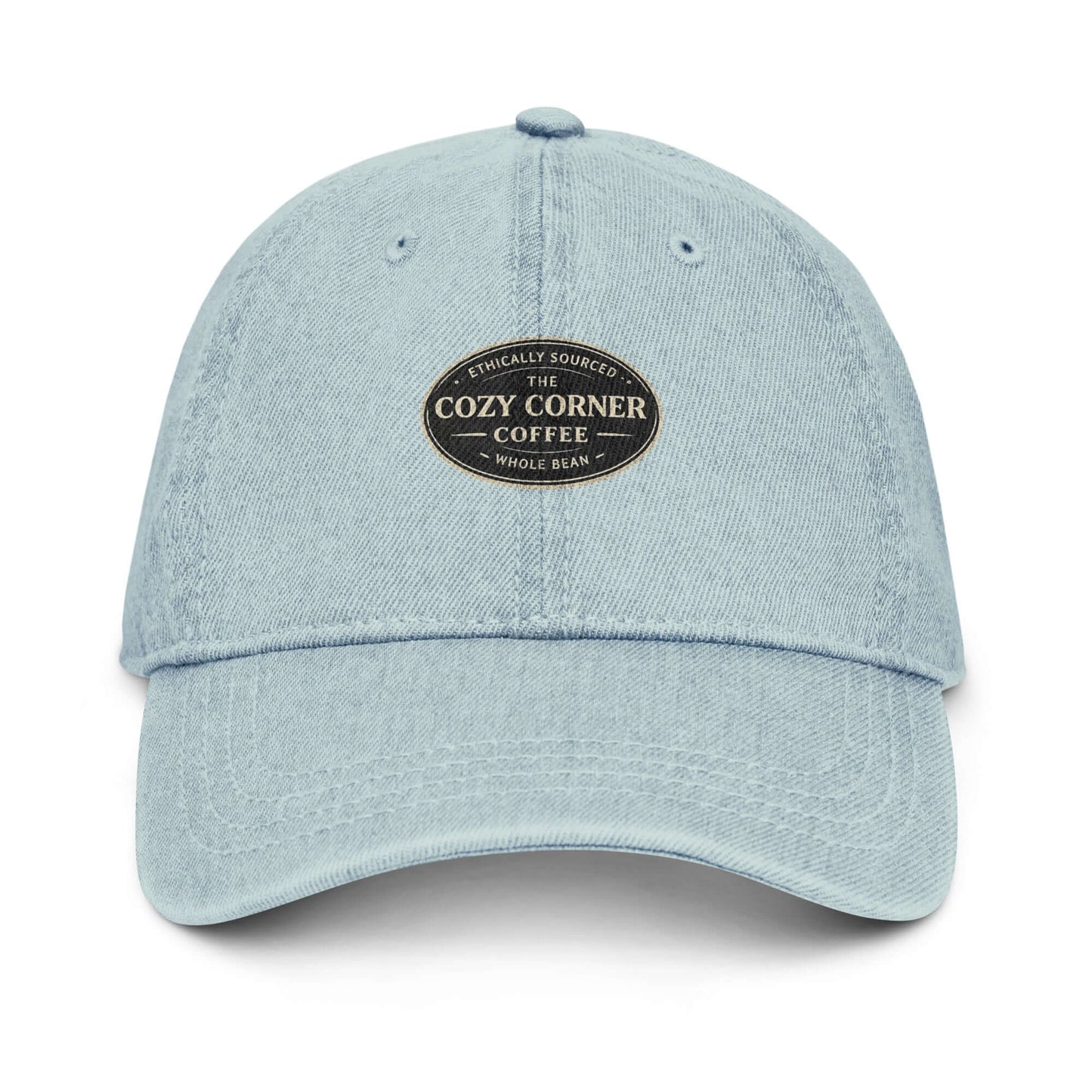 Lightweight denim baseball haty