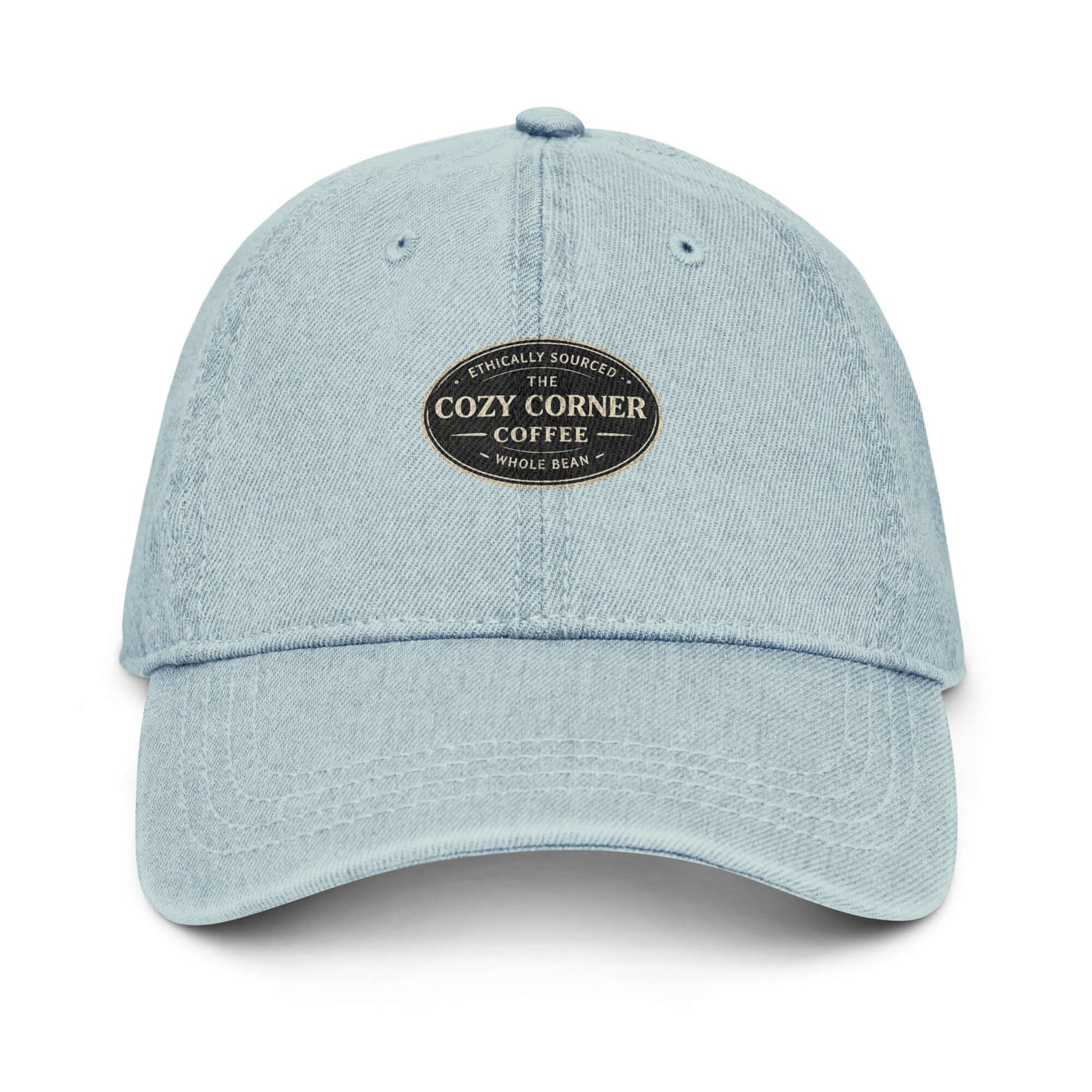 Lightweight denim baseball haty